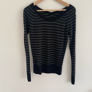 Icebreaker | Striped Wool Sweater